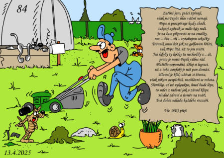 přání k 84. narozeninám